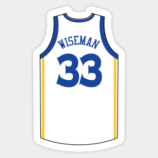 James Wiseman Golden State Jersey Qiangy Sticker